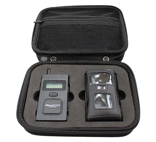 Handenvrije communicatie walkietalkie full duplex Syco FD-10 productie
